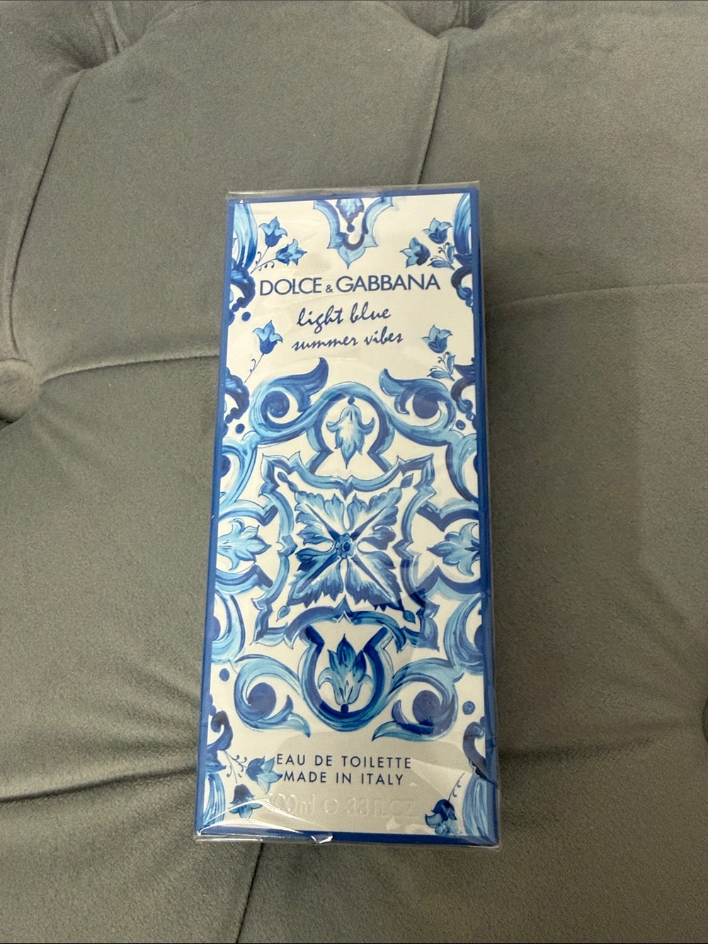 Dolce & Gabbana Light Blue Summer Vibes Decorative Blue Box